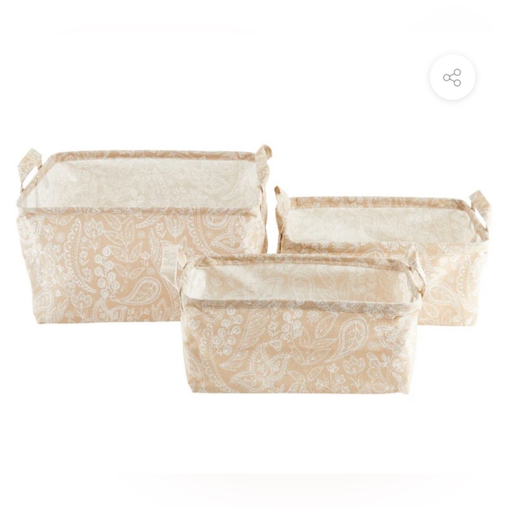 Summer & Rose Brylin Basket Trio in Adobe